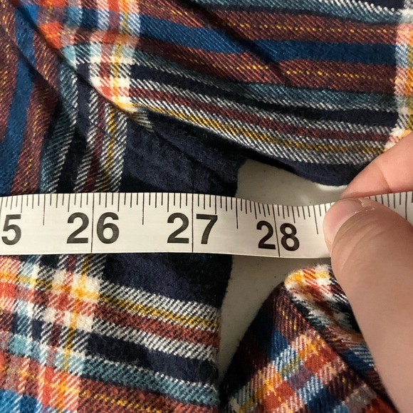 Lands End Flannel Shirt Men’s Sz 2XL Soft Preppy‎ Casual Plaid Cotton - Picture 5 of 7